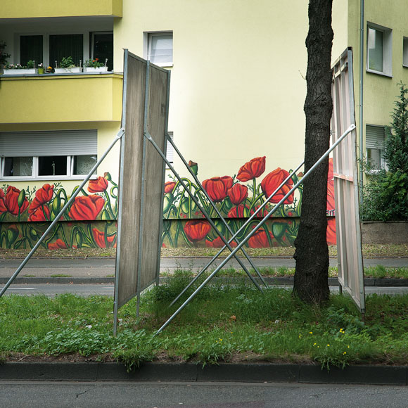 Wahlplakate Wahlplakate von Hinten