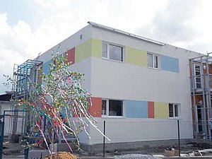 Wohncontainer für Flüchtlinge
