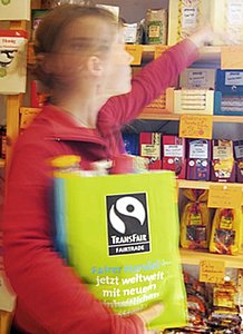 Fair gekauft, ökologisch gebracht: Die »Faire Tüte« kommt mit dem Rad