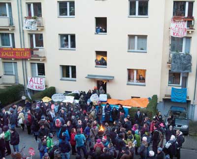 Blockade, Raeumung Kalle
