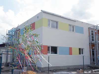 Wohncontainer für Flüchtlinge