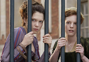 Zaungäste: Lea Seydoux, Julie-Marie Parmentier in "Les adieux à la reine"