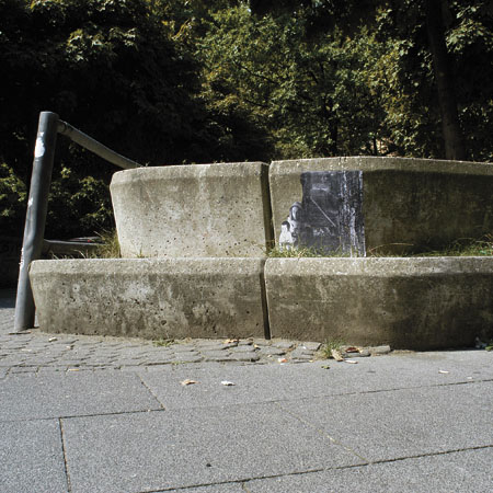 Anfang der 80er Jahre modern, heute umstritten: Die Hochbeete am Brüsseler Platz