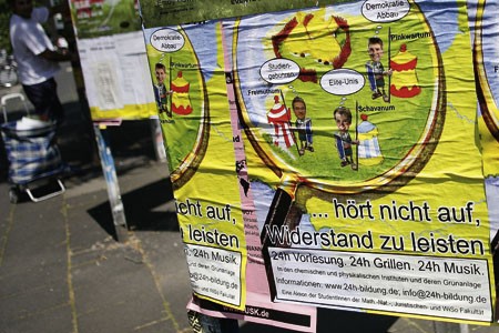 Keine Revolte wegen Überlastung? Nur 300 Studenten protestieren Ende Mai gegen die NRW-Hochschulpolitik