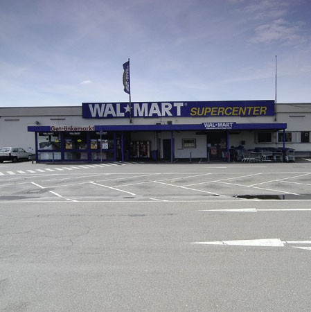 Tatort Parkplatz: der Porzer Wal-Mart