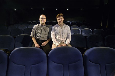 Dirk Steinkühler (links) und Joachim Kühn werden das Filmhaus-Kino gemeinsam betreiben