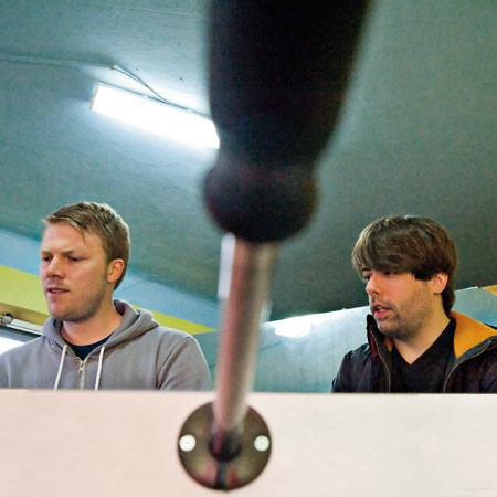 Gelegenheitsspieler mit flotter Schreibe: Tobias Neuhaus und Sebastian Züger