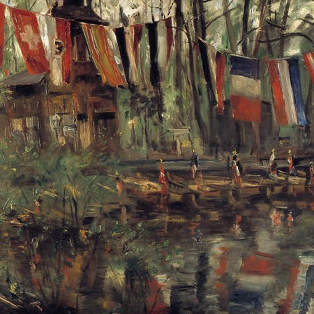 Lovis Corinth: Der neue See im Berliner Tiergarten, 1908
